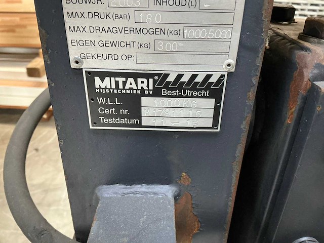 Conwad hva1202 heftruck pakkenklem - afbeelding 9 van  9