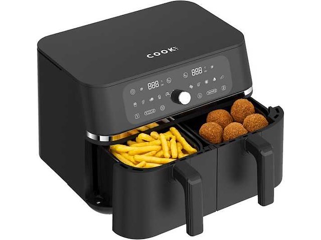 Cook-it - dubbele airfryer - friteuse - afbeelding 5 van  5