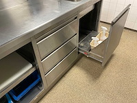 Cookinox rvs keukeneiland met koelwerkbank - afbeelding 9 van  14