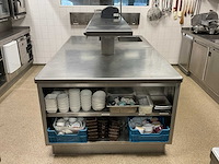 Cookinox rvs keukeneiland met koelwerkbank - afbeelding 10 van  14