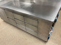Cookinox rvs keukeneiland met koelwerkbank - afbeelding 12 van  14