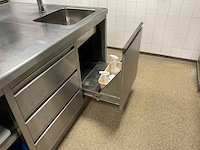 Cookinox rvs keukeneiland met koelwerkbank - afbeelding 8 van  8