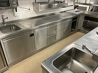 Cookinox rvs keukenopstelling met koelwerkbank - afbeelding 9 van  11