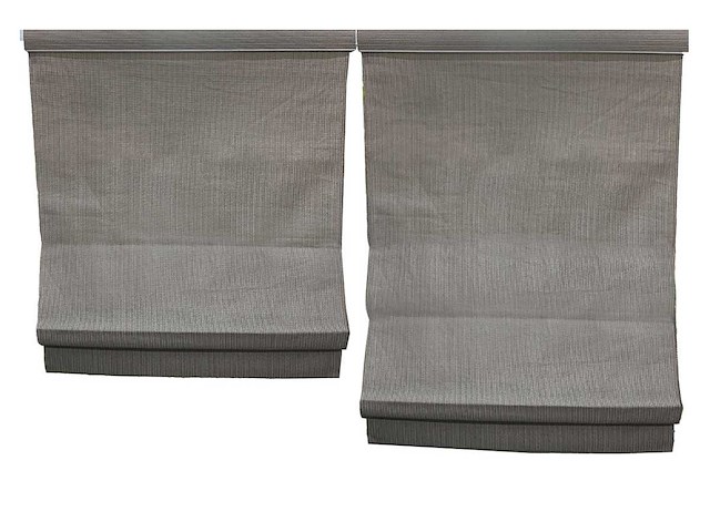 Cool grey - vouwgordijn 248x240cm (4x) - afbeelding 3 van  3
