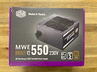 Cooler master mwe550 bronze v2 power supply - afbeelding 1 van  3