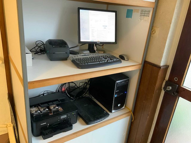 Coolermaster foto taart print computer set met scanner, canon eetbare inkt set, en zebra bonnenprinter - afbeelding 1 van  9