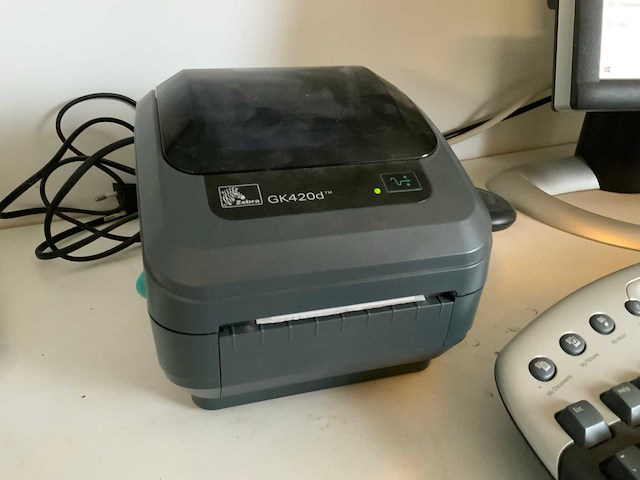 Coolermaster foto taart print computer set met scanner, canon eetbare inkt set, en zebra bonnenprinter - afbeelding 3 van  9