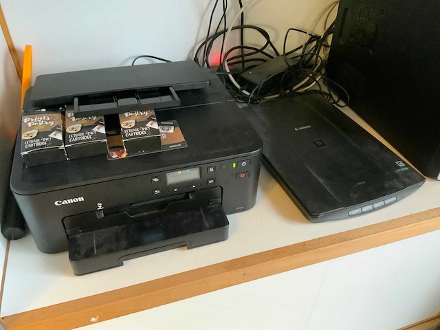 Coolermaster foto taart print computer set met scanner, canon eetbare inkt set, en zebra bonnenprinter - afbeelding 5 van  9