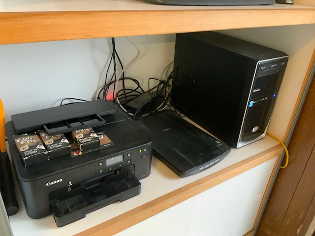 Coolermaster foto taart print computer set met scanner, canon eetbare inkt set, en zebra bonnenprinter - afbeelding 8 van  9