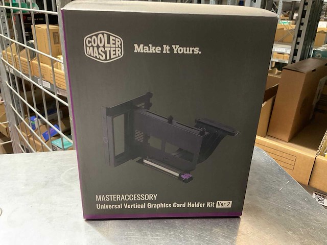 Coolermaster universal vertical graphics cart holder kit - afbeelding 1 van  3