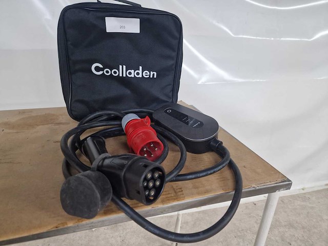 Coolladen laadkabel tbv elektrische auto - afbeelding 1 van  2