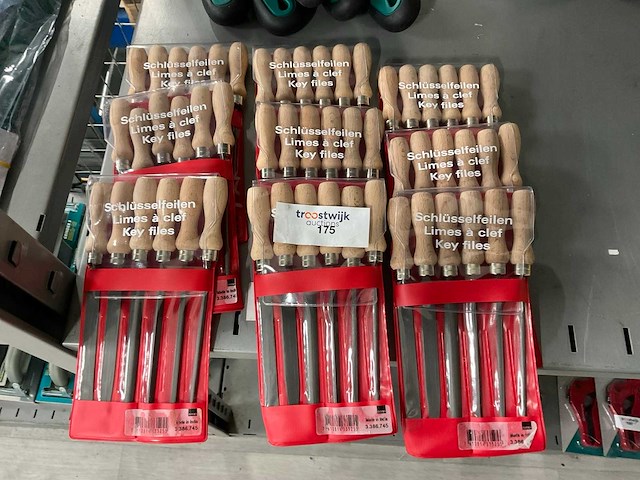 Coop sleutelvijlenset (9x) - afbeelding 1 van  1