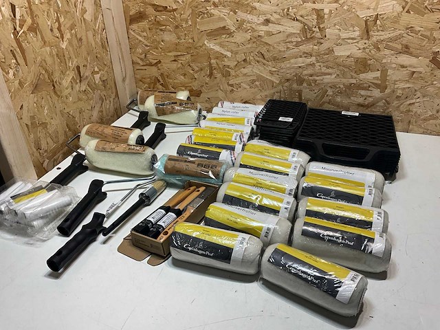 Copenhagen partij rollers, kwasten en diversen (60x) - afbeelding 5 van  12