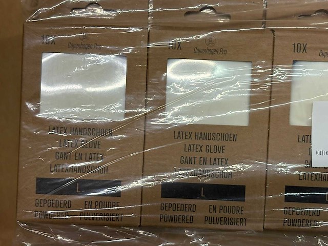 Copenhagen pro latex handschoenen - 10 pack (1250x) - afbeelding 2 van  4