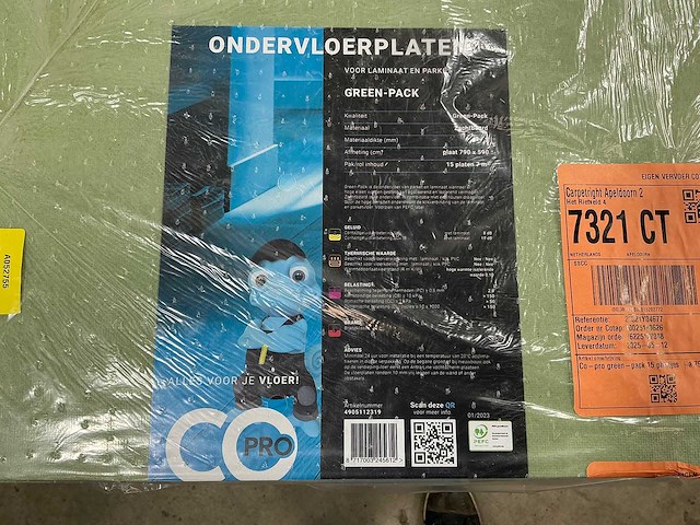 Copro - ondervloer 105 m2 - afbeelding 1 van  1
