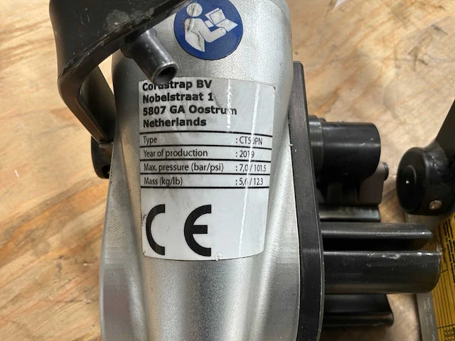 Cordatrap bv ct50pn pneumatische strapper (2x) - afbeelding 8 van  9