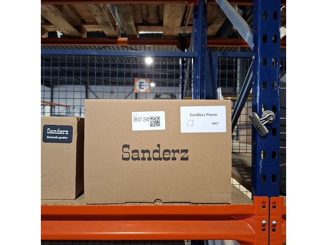 Cordless planer, blauw - afbeelding 1 van  2