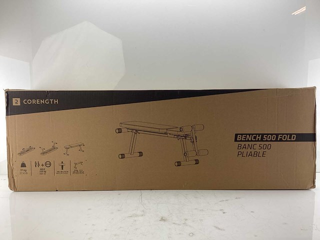 Corength - bench 500 fold - fitnessbank - afbeelding 2 van  2