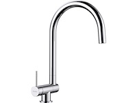 Coressa keukenkraan in chroom hendel links - afbeelding 1 van  2