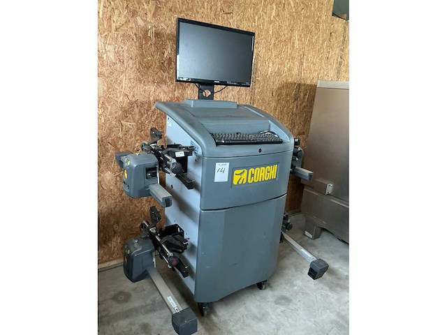 Corghi - 2015 - ex7000ii - uitlijn apparaat 4 wiel - afbeelding 2 van  26