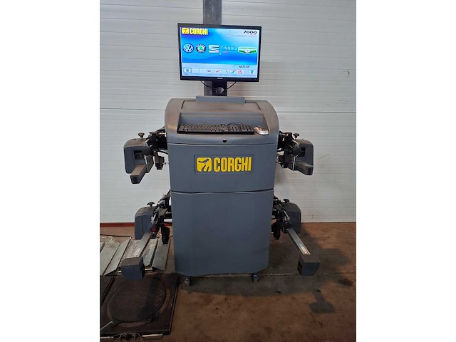 Corghi - 2015 - ex7000ii - uitlijn apparaat 4 wiel - afbeelding 7 van  26