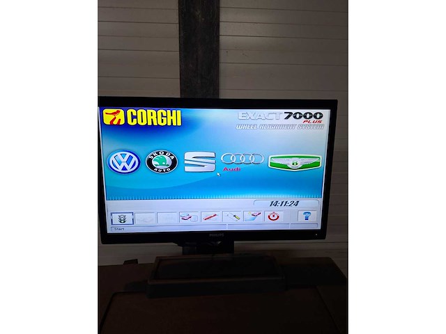 Corghi - 2015 - ex7000ii - uitlijn apparaat 4 wiel - afbeelding 8 van  26