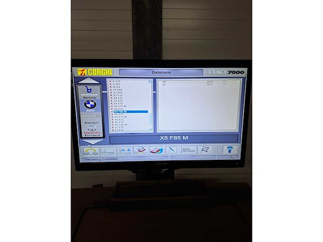 Corghi - 2015 - ex7000ii - uitlijn apparaat 4 wiel - afbeelding 9 van  26