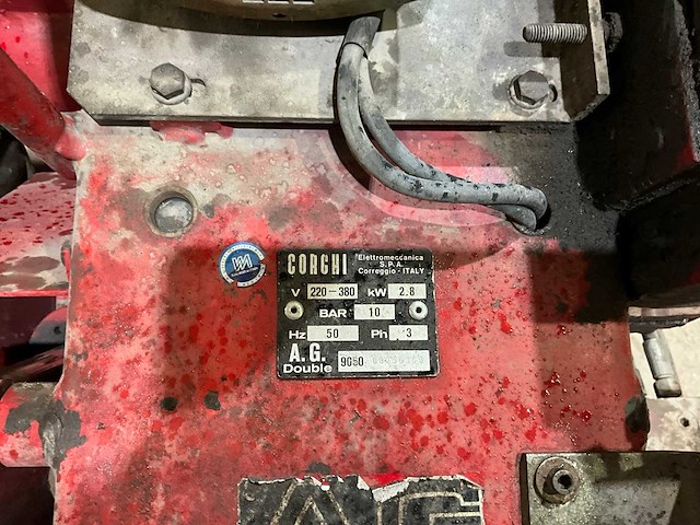 Corghi a.g. double banden machine - afbeelding 9 van  11