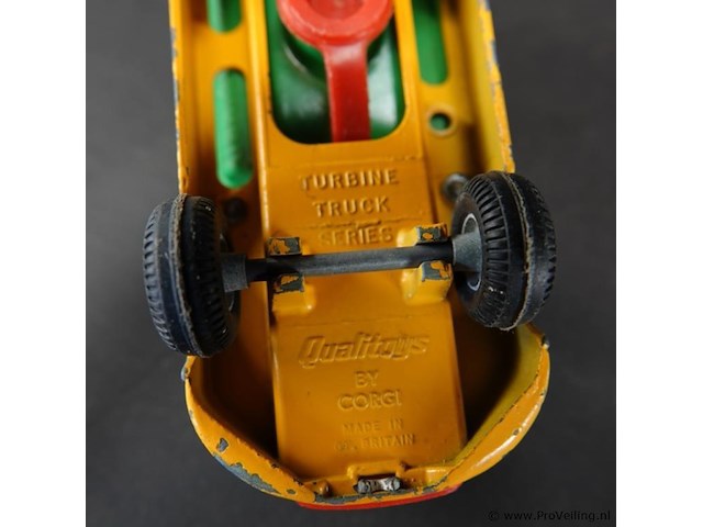 Corgi turbine truck speelgoedauto uit de "qualitoys" serie (ca. 1960) - afbeelding 5 van  5