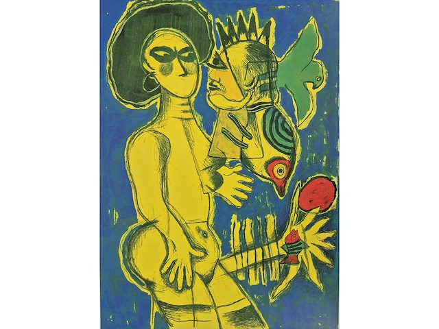 Corneille - art print off set - 30 x 41 cm. - afbeelding 1 van  4