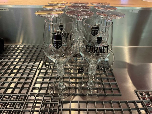Cornet - bierglas (11x) - afbeelding 1 van  2