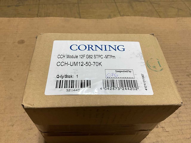 Corning 12f g62 stpc-mtpm cch module (9x) - afbeelding 4 van  4