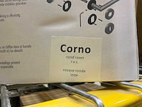 Corno rond rozet deurbeslag (17x) - afbeelding 3 van  3