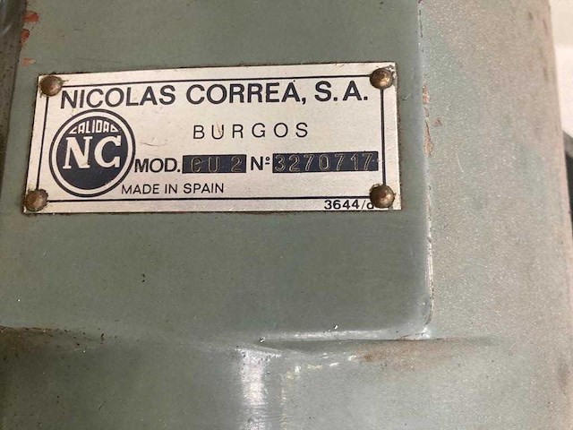 Correa - f2ue - universele freesmachine - afbeelding 9 van  11