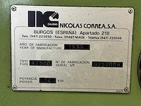 Correa a25/50 cnc bed milling - afbeelding 6 van  7