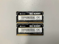 Corsair 32gb(2x 16gb) ddr4 mac memory ram sticks (2x)