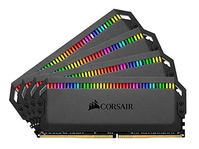 Corsair dominator plantinum rgb 32gb ddr4 3600mhz - afbeelding 1 van  3