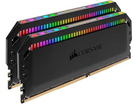 Corsair dominator platinum rgb ddr4 2x8gb 3200mhz - afbeelding 1 van  3