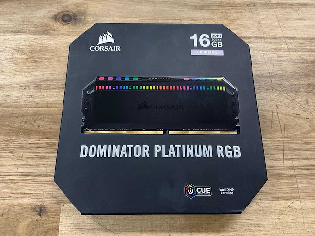 Corsair dominator platinum rgb ddr4 2x8gb 3200mhz - afbeelding 2 van  3