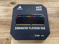 Corsair dominator platinum rgb ddr4 2x8gb 3200mhz - afbeelding 2 van  3