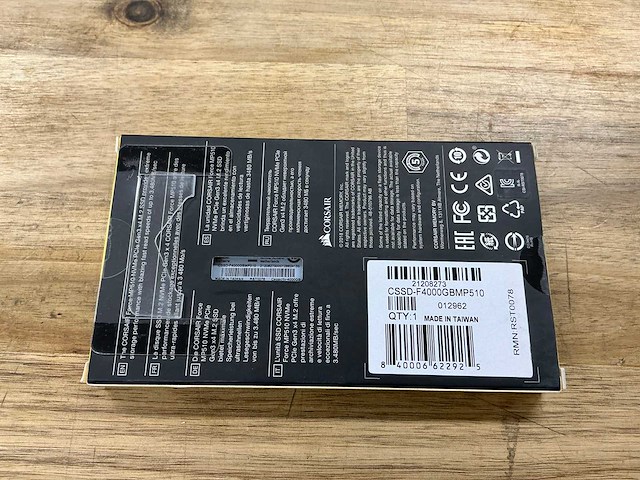 Corsair force series mp510 4tb - afbeelding 2 van  2