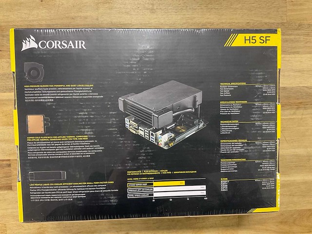 Corsair h5 sf liquid cpu cooler - afbeelding 2 van  3