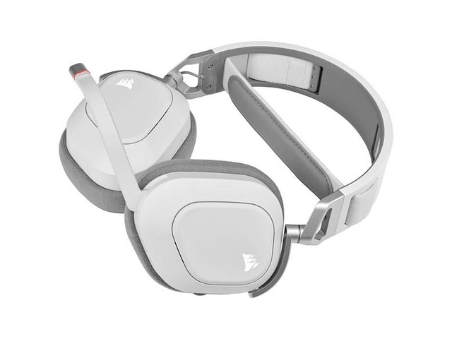 Corsair hs80 rgb draadloze gaming headset ps4 ps5 &pc wit - afbeelding 3 van  5