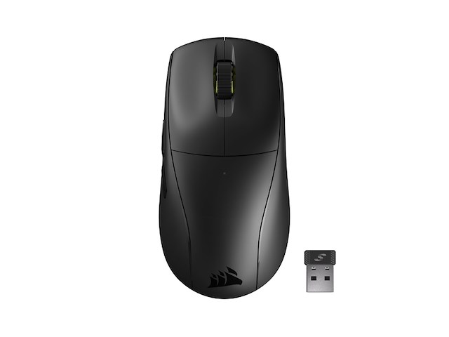 Corsair m75 air ultralichte draadloze gamingmuis 26.000 dpi zwart - afbeelding 1 van  4