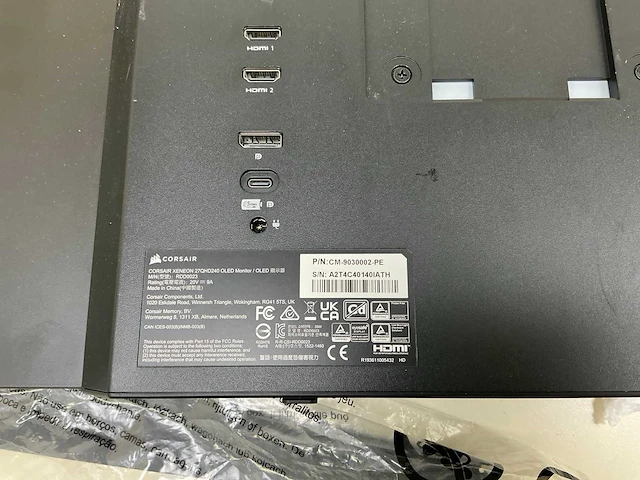 Corsair oled monitor monitor - afbeelding 1 van  4