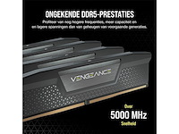 Corsair vengeance ram-geheugen 64gb 2 x 32 gb - afbeelding 3 van  5