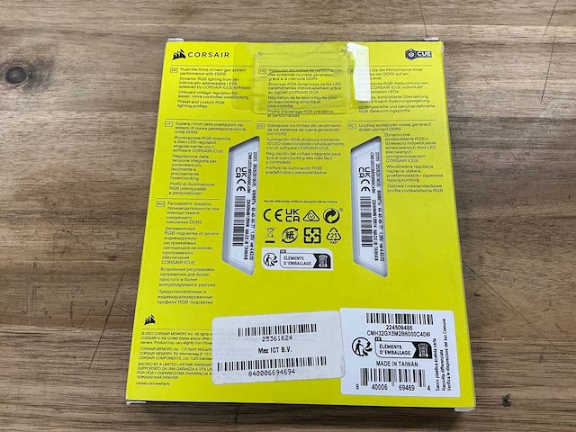 Corsair vengeance rgb ddr5 32 gb (2x16 gb) 6000mhz - afbeelding 3 van  3