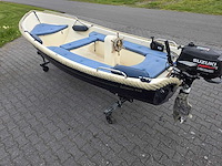 Corsiva - 430 - visboot met 6 pk suzuki 4-takt buitenboordmotor - afbeelding 11 van  18