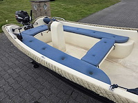 Corsiva - 430 - visboot met 6 pk suzuki 4-takt buitenboordmotor - afbeelding 14 van  18