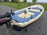 Corsiva - 430 - visboot met 6 pk suzuki 4-takt buitenboordmotor - afbeelding 17 van  18
